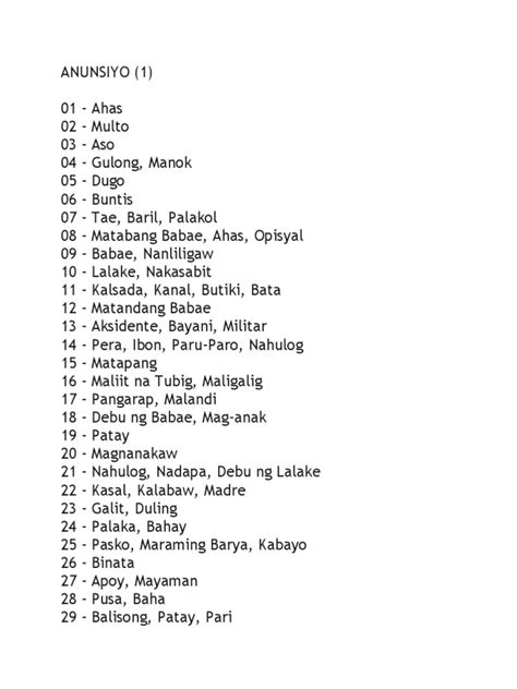 anunsyo ng panaginip|ANUNSIYO AT PANAGINIP .